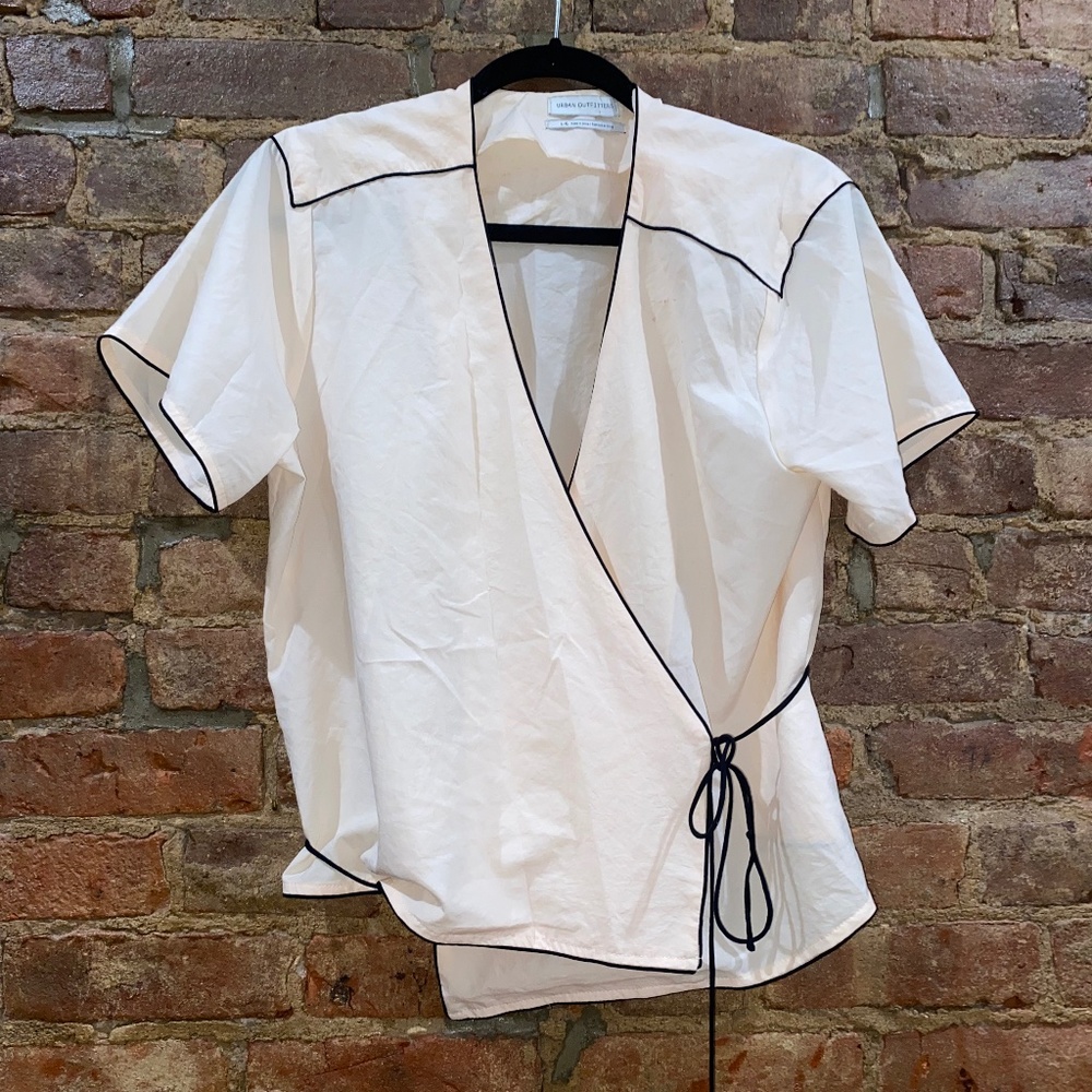 Light Light Pink Wrap Shirt